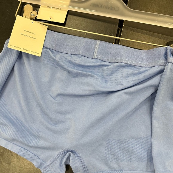 Calvin Klein Microfiber low rise  Trunk - blue new - Picture 9 of 9